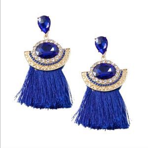 HP🎉 ONE LEFT! Cobalt blue statement earrings💙​